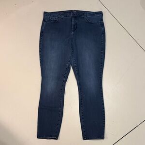 NYDJ Dark Blue Skinny Jeans